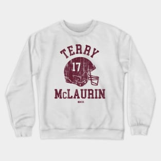 Terry McLaurin Washington Helmet Font Crewneck Sweatshirt